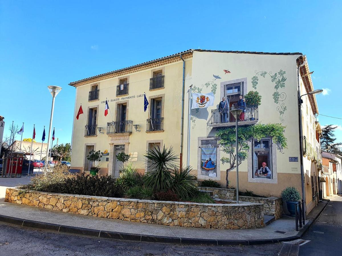 Вилла Maison En Coeur D'Herault, 25Min Des Plages, Wifi Linge Inclus Adissan Экстерьер фото